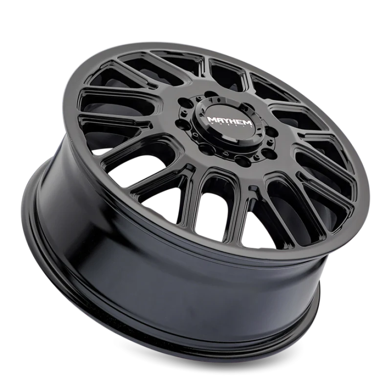 Mayhem 8107D Cogent Dually 20x8.25 / 8x210 BP/ 115mm Offset / 154.2mm Hub Gloss Black Wheel - Image 2