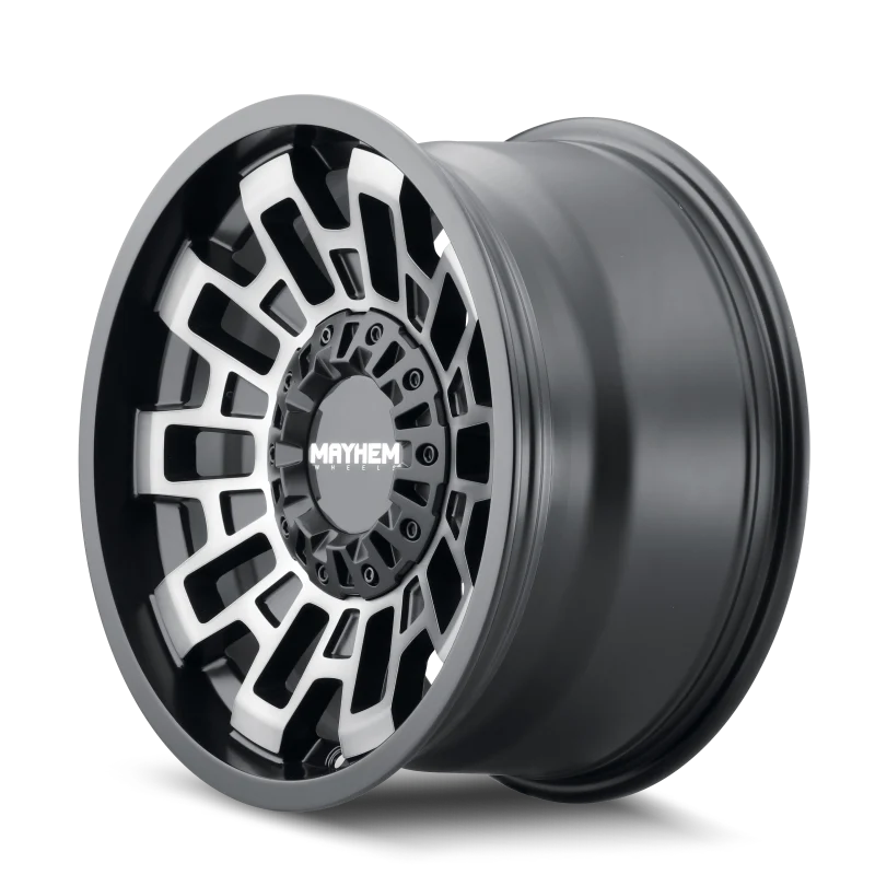 Mayhem 8113 Cortex 17x9 / 5x127 BP / -12mm Offset / 87.1mm Hub Matte Black w/ Dark Tint Wheel - Image 2
