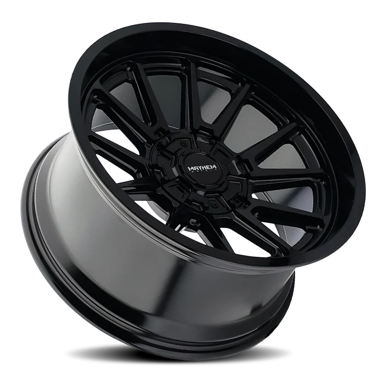 Mayhem 8116 Intrepid 18x9 / 8x170 BP / -12mm Offset / 125.2mm Hub Gloss Black Wheel - Image 2