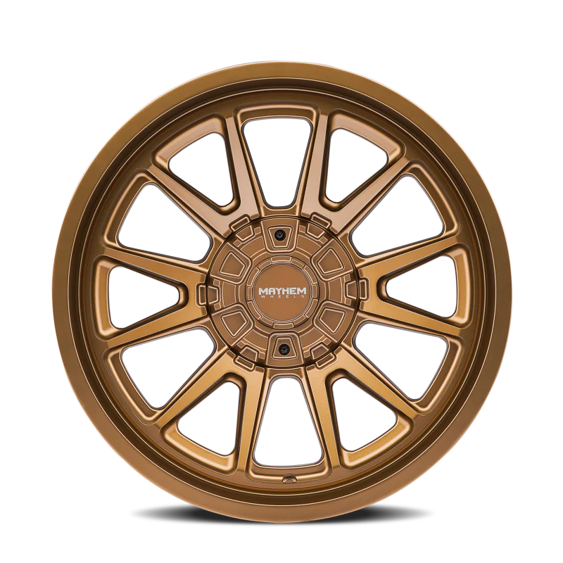 Mayhem 8116 Intrepid 20x9 / 8x180 BP / 0mm Offset / 124.1mm Hub Matte Bronze Wheel - Image 2