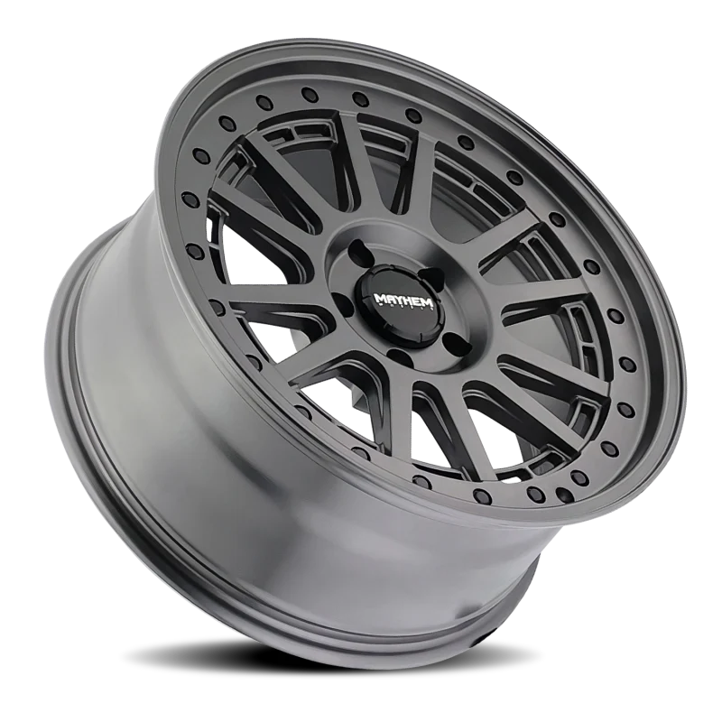 Mayhem 8305 Compass 15x7 / 5x100 BP / 15mm Offset / mm Hub Matte Gunmetal Wheel - Image 2