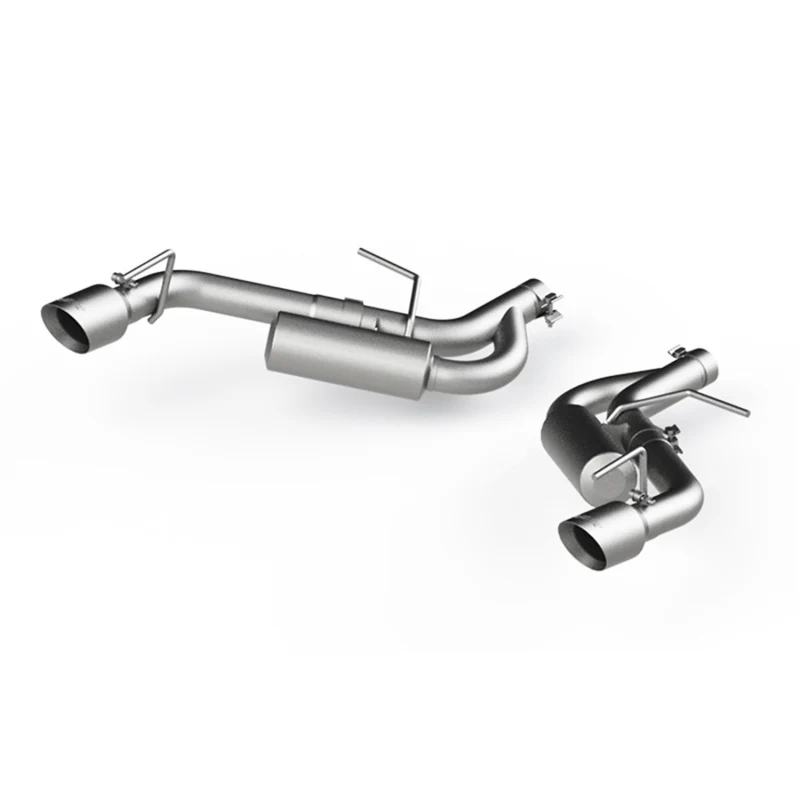 MBRP 16-19 Chevrolet Camaro 2.5in Aluminum Non NPP Axle Back Exhaust System - 4in Dual Wall Tips - Image 2