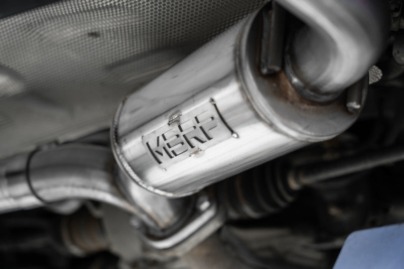 MBRP 19-23 Mazda 3 Hatchback T304SS 2.5in Axle-Back, Dual Rear Exit w/Carbon Fiber Tips - Image 3