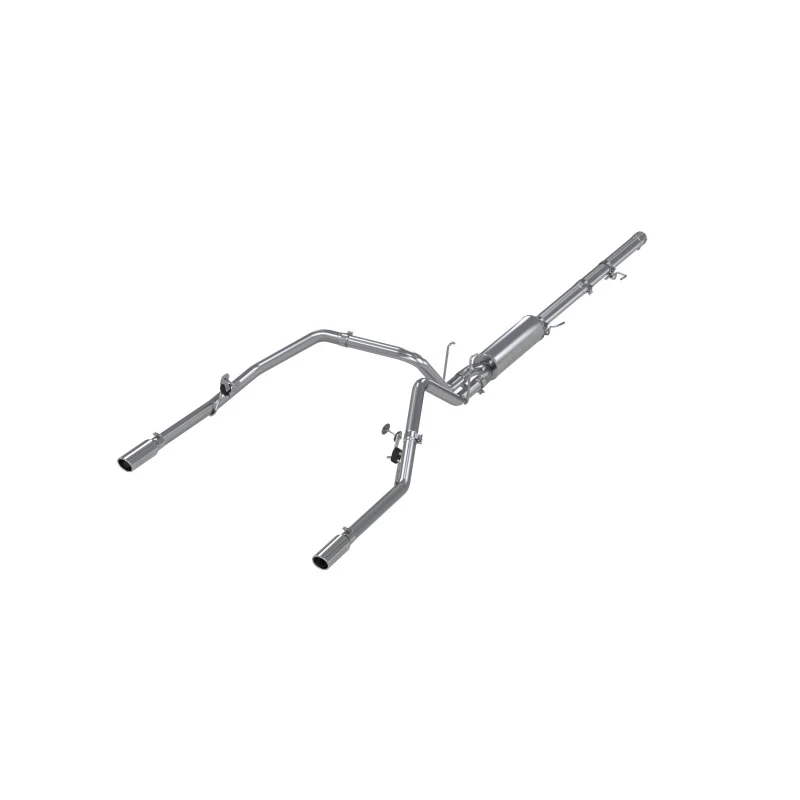 MBRP 2006-2008 Dodge Ram Hemi 1500 5.7L SC/CC-SB Cat Back Dual Split Rear - Image 2