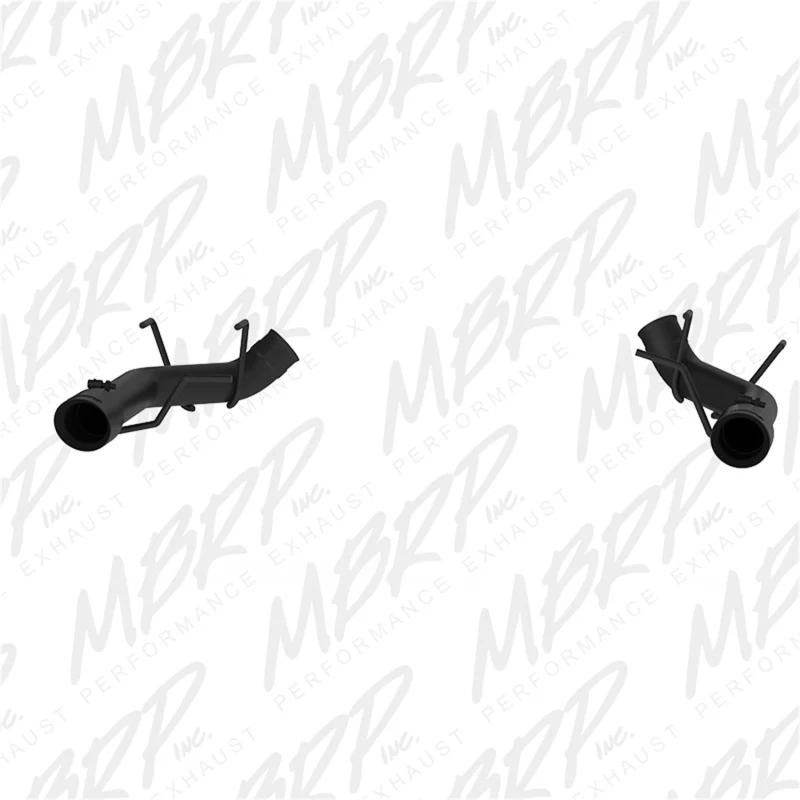 MBRP 2011-2014 Ford Mustang GT 3in Dual Axle Back Muffler Delete - Black - Image 3