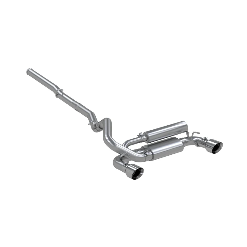 MBRP 2016+ Ford Focus RS 3in Aluminized Dual Outlet Cat-Back Exhaust - Image 2