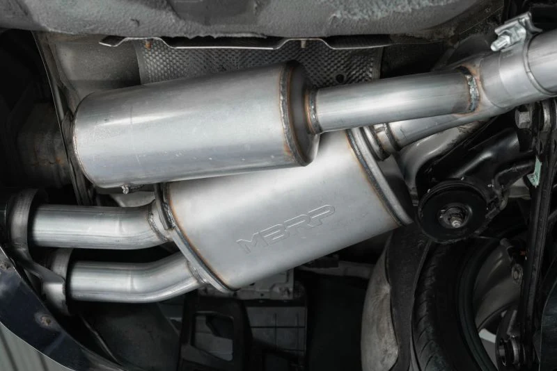 MBRP 2018+ Kia Stinger 3.3L RWD/AWD 2.5in Cat Back Dual Rear Exit w/o Tips - Image 8