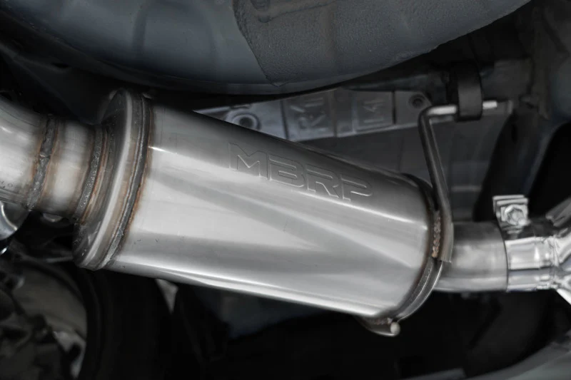 MBRP 2022+ Subaru WRX 3in Cat-Back Dual Split Rear Quad Tips Street Profile Exhaust - Image 3