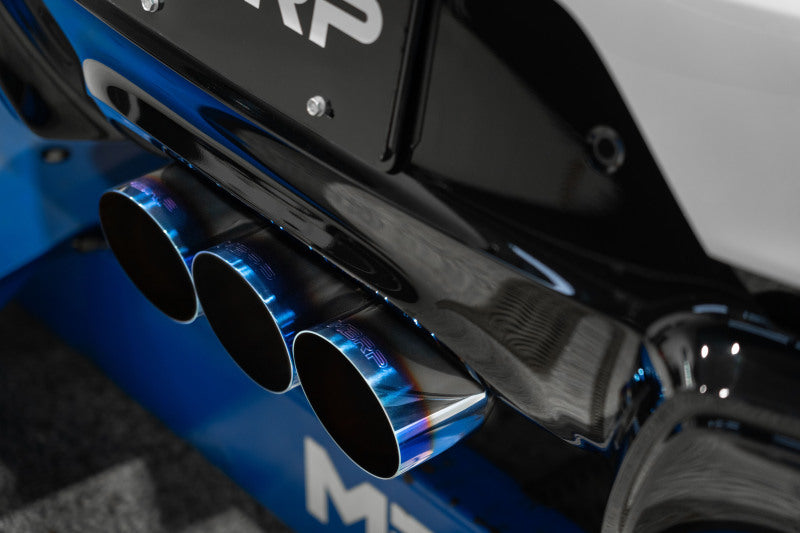 MBRP 2024+ Acura Integra Type-R T304 SS 3in Cat-Back Triple Center Outlet Exhaust w/Burnt Tips - Image 3