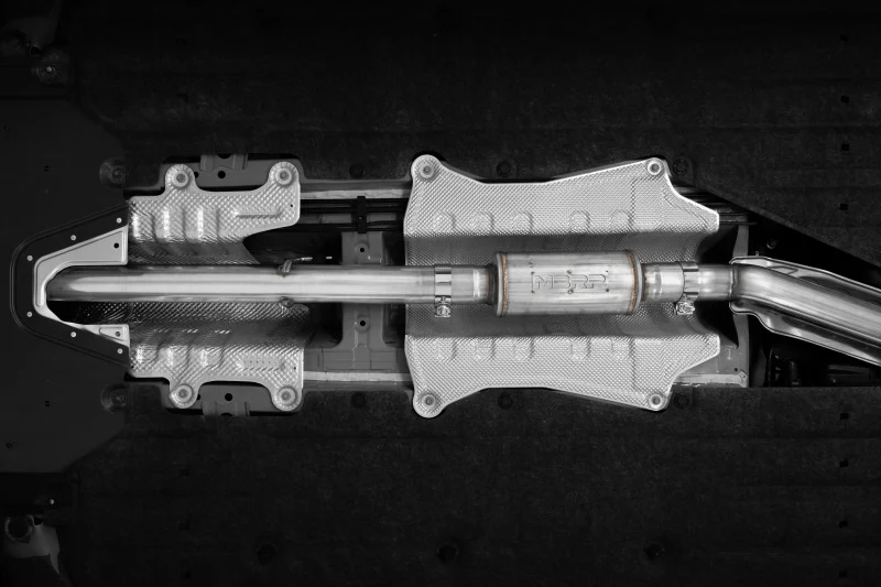 MBRP 22-24 Honda Civic SI 1.5L T304 SS 3in Cat-Back Exhaust 2.5in Dual Split Rear w/ Burnt End Tips - Image 2
