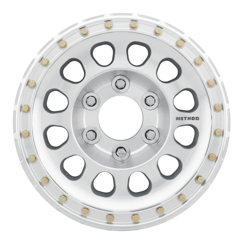Method MR103 Beadlock 17x9 -12mm Offset 6x6.5 108mm CB Raw Machined w/BH-H24125 Wheel - Image 2