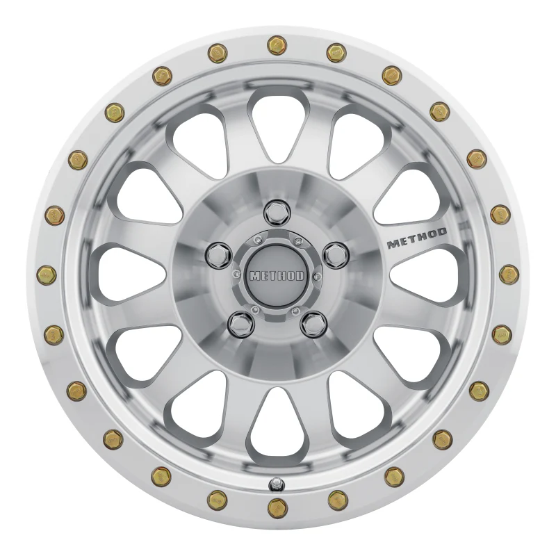 Method MR304 Double Standard 17x8.5 0mm Offset 5x5 94mm CB Machined/Clear Coat Wheel - Image 2