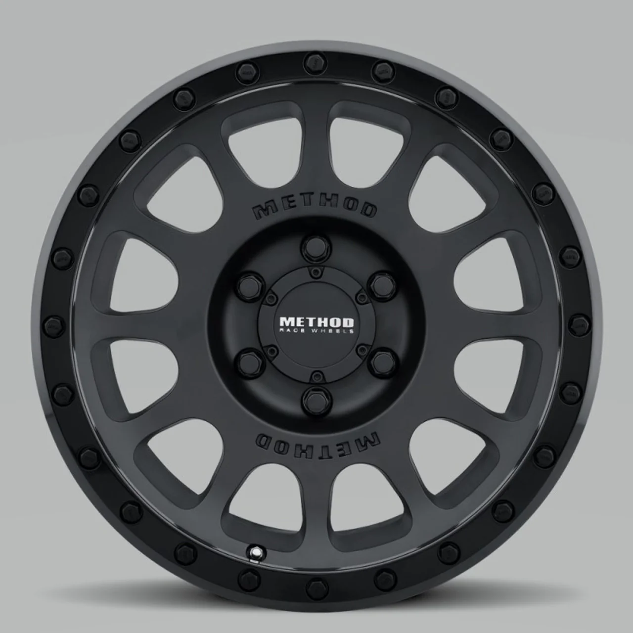 Method MR305 NV 17x8.5 25mm Offset 6x135 94mm CB Matte Black Wheel