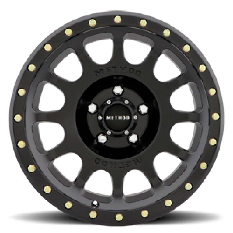 Method MR305 NV 18x9 0mm Offset 5x150 116.5mm CB Matte Black Street Loc Wheel