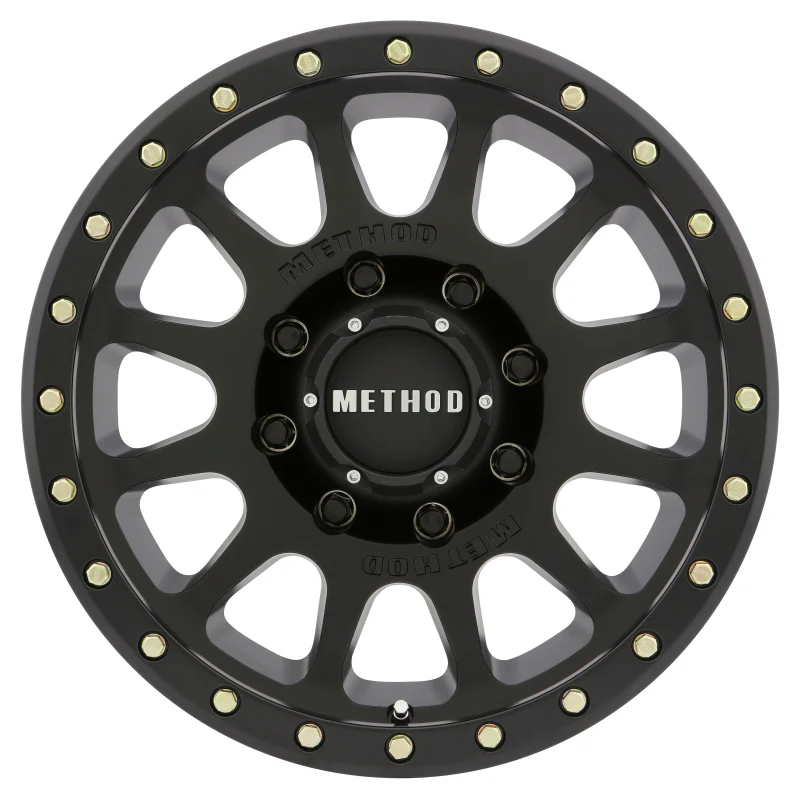 Method MR305 NV HD 17x8.5 0mm Offset 8x180 130.81mm CB Matte Black Wheel - Image 2