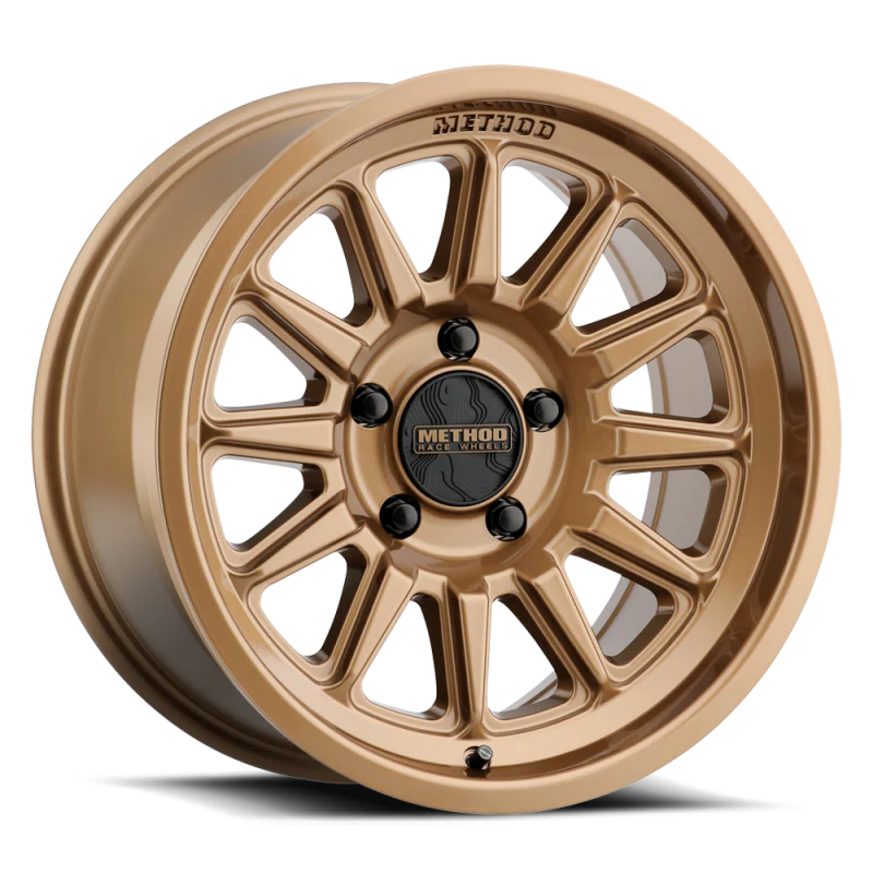 Method MR323 17x8.5 / 6x5.5 BP / 0ET / 4.72in BS / 106.25mm CB - Gloss Bronze Wheel