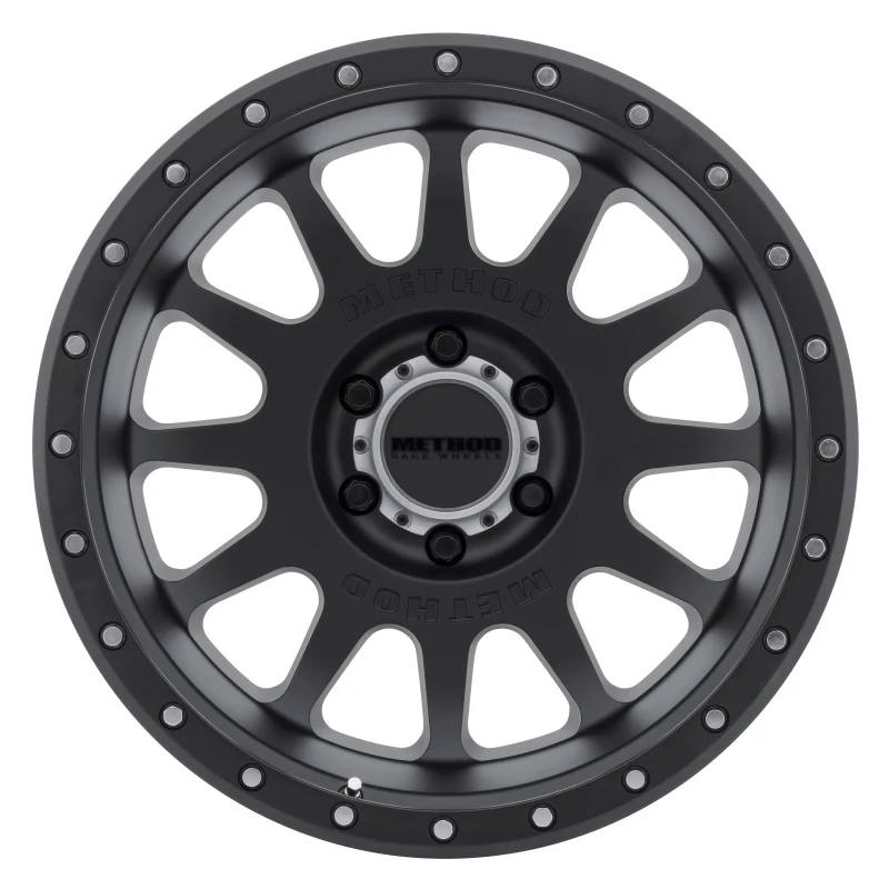 Method MR605 NV 20x10 -24mm Offset 6x5.5 106.25mm CB Matte Black Wheel - Image 2
