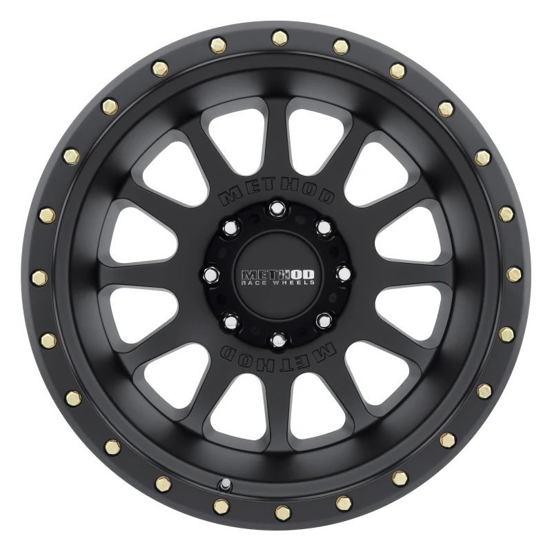 Method MR605 NV 20x12 -52mm Offset 8x170 124.9mm CB Matte Black Wheel - Image 2