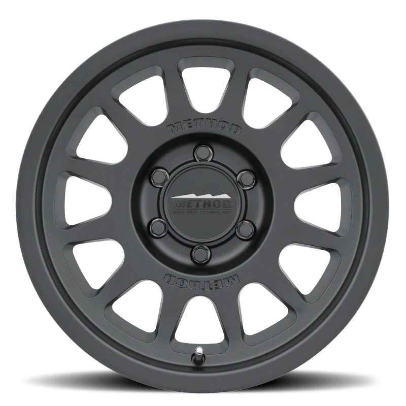 Method MR703 17x8.5 +25mm Offset 6x135 87mm CB Matte Black Wheel