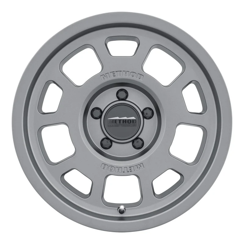 Method MR705 17x8.5 0mm Offset 5x5 71.5mm CB Titanium Wheel - Image 3