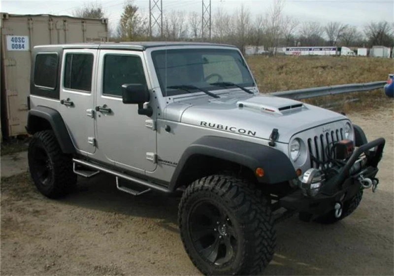 N-Fab Nerf Step 07-17 Jeep Wrangler JK 4 Door All - Tex. Black - W2W - 3in - Image 4