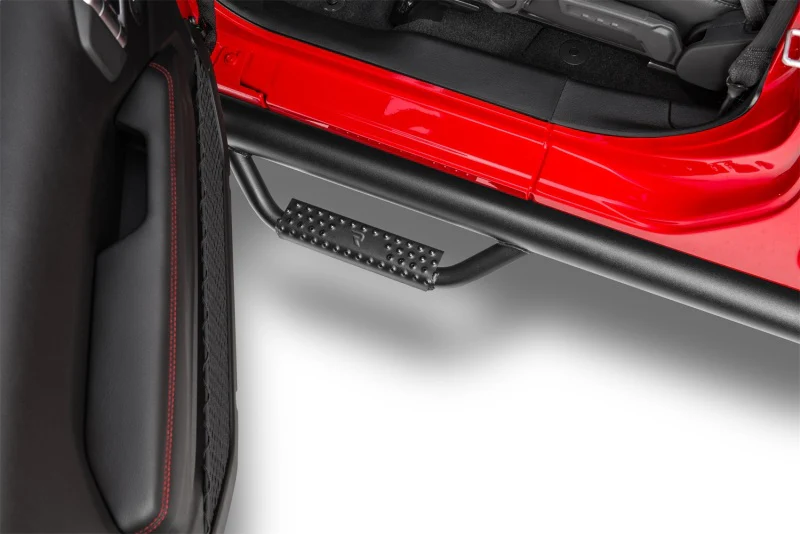 N-Fab Nerf Step 07-17 Jeep Wrangler JK 4 Door All - Tex. Black - W2W - 3in - Image 7