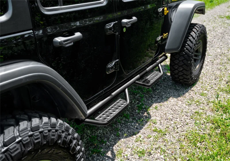 N-Fab RS Nerf Step 18-19 Jeep Wrangler JL 4DR - Full Length - Tex. Black - Image 4