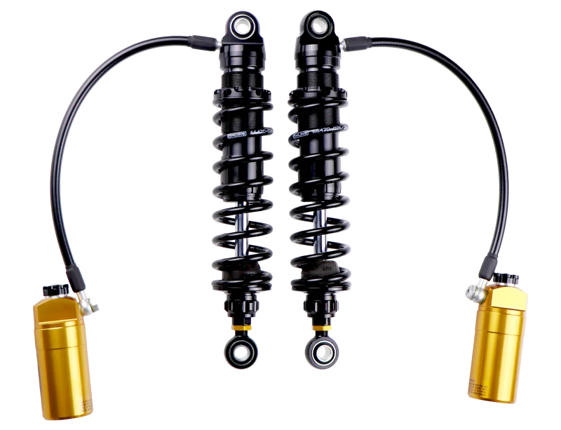 Ohlins 14-26 Harley FL Touring STX 36 Twin Blackline 13in Shocks 150lb- Max 500lb - Image 3