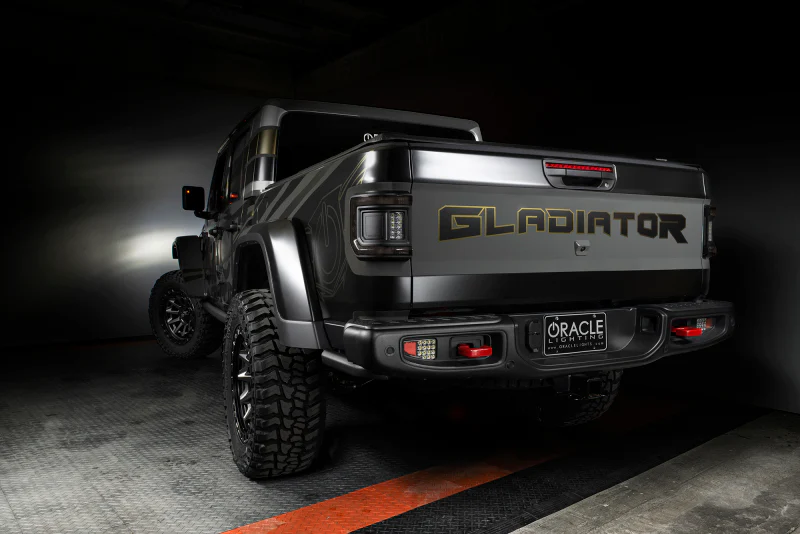 Oracle 2020+ Jeep Gladiator JT Flush Mount LED Tail Lights -  Tinted Lens - Image 3