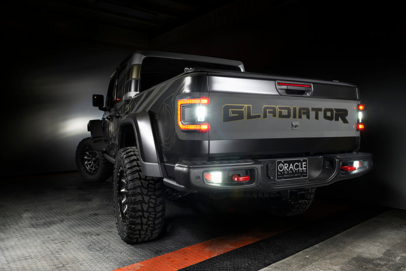 Oracle 2020+ Jeep Gladiator JT Flush Mount LED Tail Lights -  Tinted Lens - Image 9