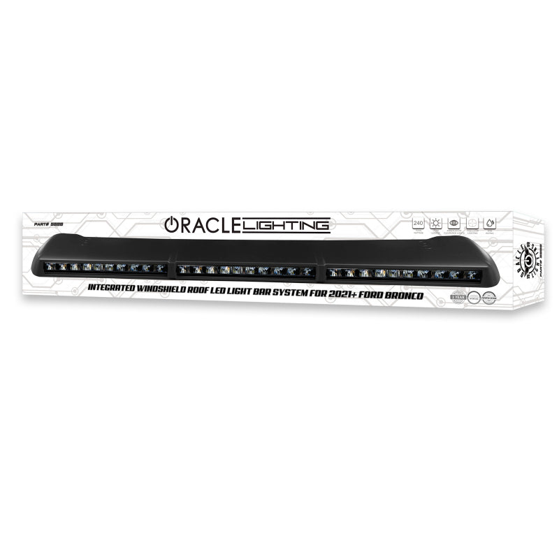 Oracle 2021+ Ford Bronco Integrated Windshield Roof LED Light Bar System - Image 16