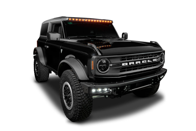 Oracle 2021+ Ford Bronco Integrated Windshield Roof LED Light Bar System - Image 3
