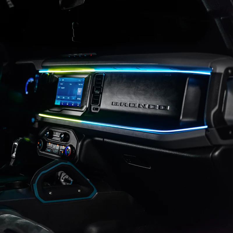 Oracle 21-25 Ford Bronco ColorSHIFT LED Interior Dash Board Kit - Image 3