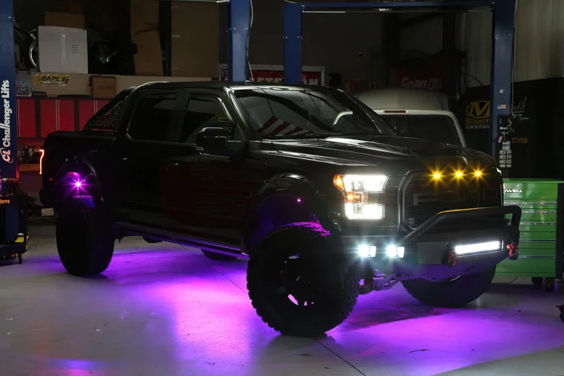 Oracle Bluetooth + RF Underbody Rock Light Kit - 4 PCS - ColorSHIFT - Image 74