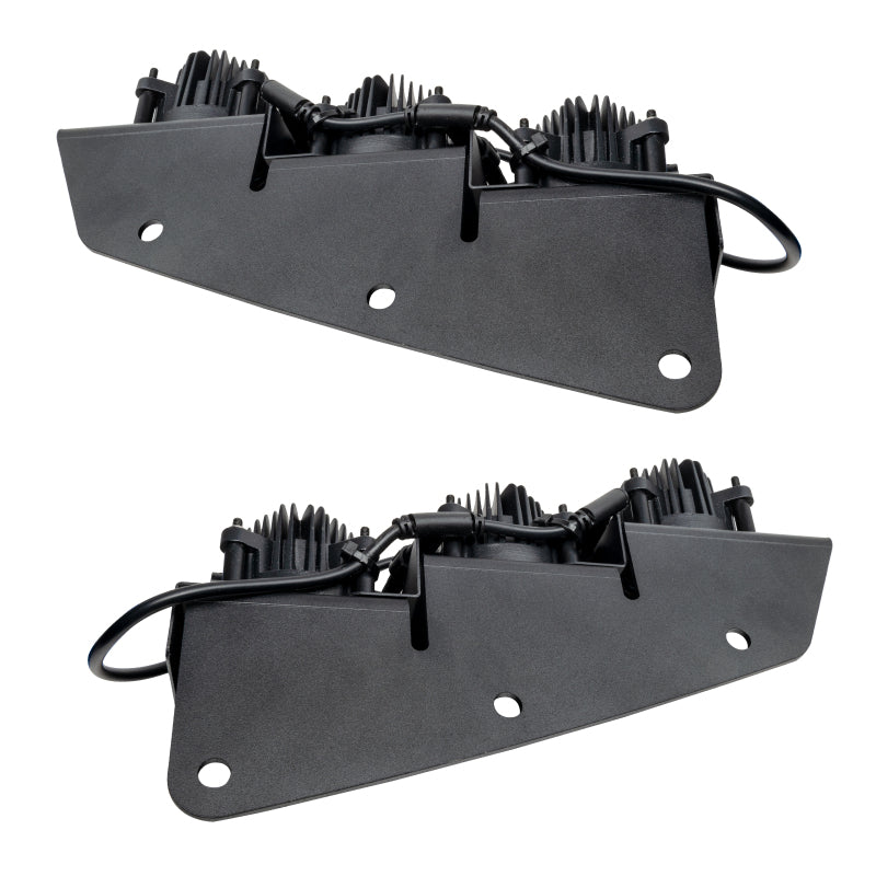 Oracle High 21-22 Ford Bronco Triple LED Fog Light kit for Steel Bumper - Image 13