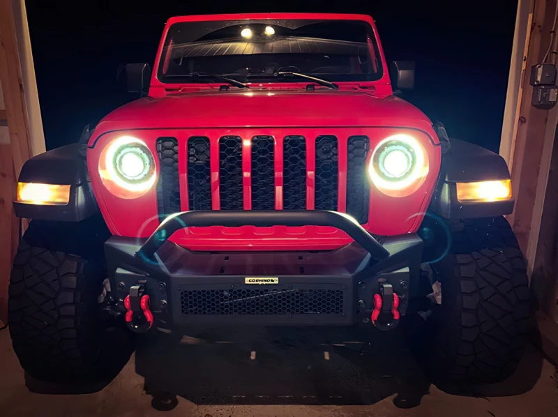 Oracle Jeep JL/Gladiator JT Oculus Bi-LED Projector Headlights - Amber/White Switchback - Image 26