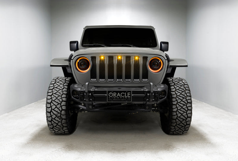 Oracle Jeep JL/Gladiator JT Oculus Bi-LED Projector Headlights - Amber/White Switchback - Image 34