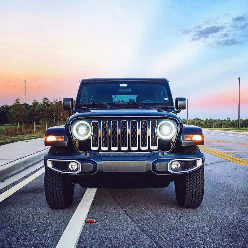 Oracle Jeep JL/Gladiator JT Oculus Bi-LED Projector Headlights - Amber/White Switchback - Image 47