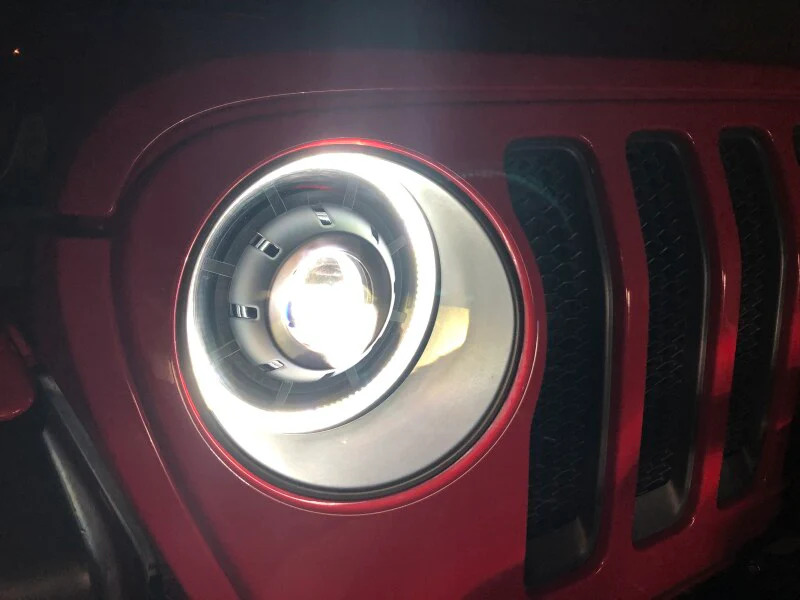 Oracle Jeep JL/Gladiator JT Oculus Bi-LED Projector Headlights - Amber/White Switchback - Image 50