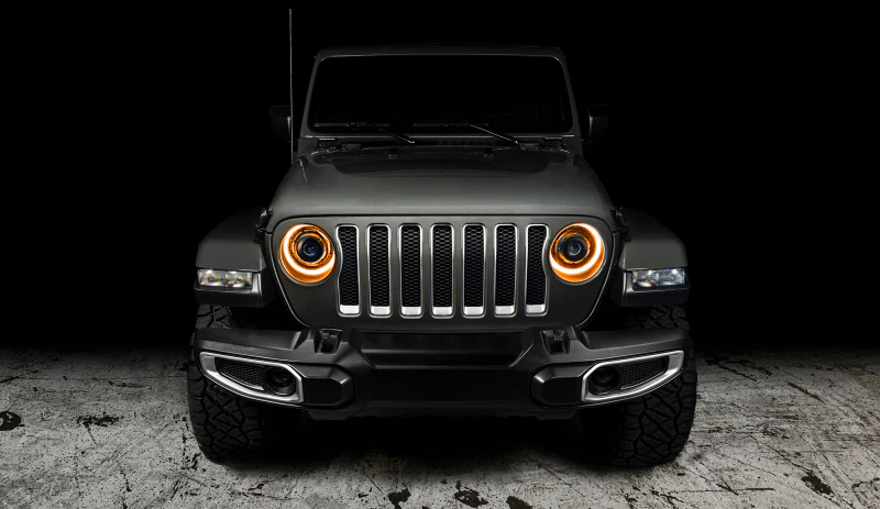 Oracle Jeep JL/Gladiator JT Oculus Bi-LED Projector Headlights - Amber/White Switchback - Image 66