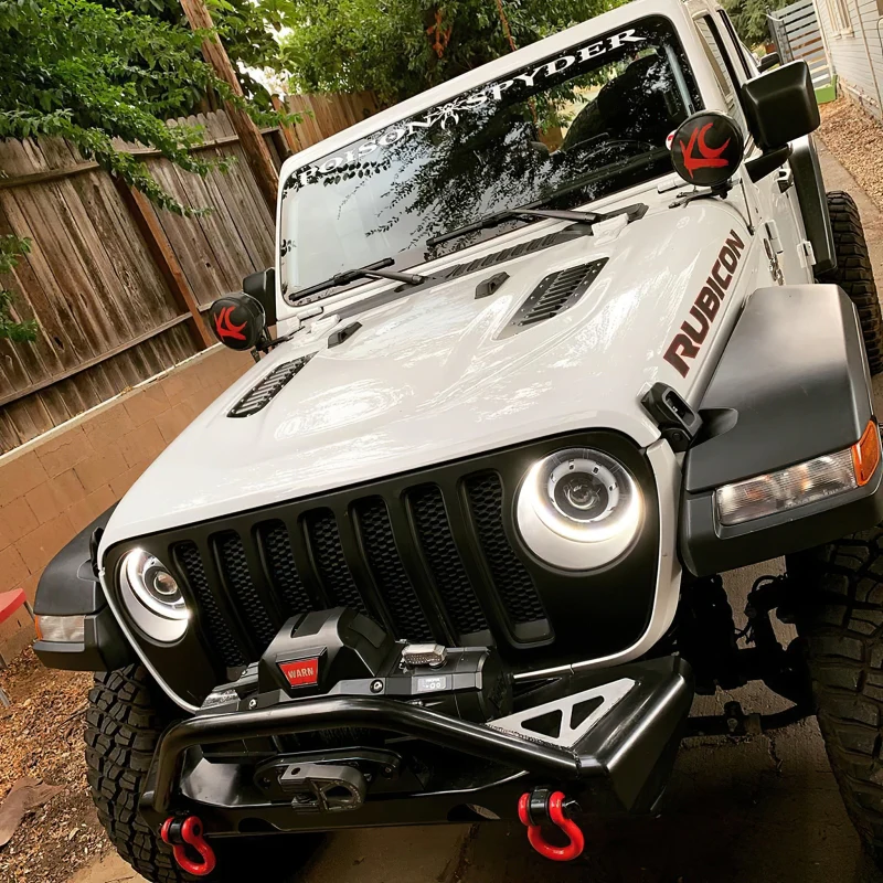 Oracle Jeep JL/Gladiator JT Oculus Bi-LED Projector Headlights - Amber/White Switchback - Image 70