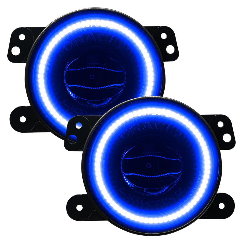 Oracle Jeep Wrangler JK/JL/JT High Performance W LED Fog Lights - ColorSHIFT - Dynamic - Image 32