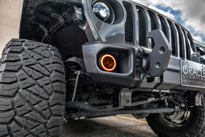 Oracle Jeep Wrangler JK/JL/JT High Performance W LED Fog Lights - ColorSHIFT - Dynamic - Image 7