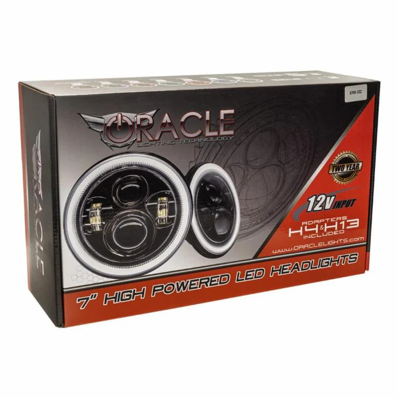 Oracle Jeep Wrangler JL/Gladiator JT 7in. High Powered LED Headlights (Pair) - Dynamic - Image 45