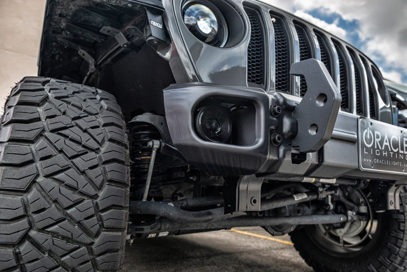 Oracle Jeep Wrangler JL/Gladiator JT Sport High Performance W LED Fog Lights - No Halo - Image 6