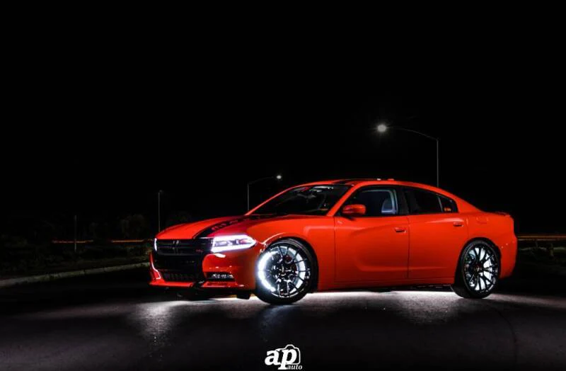Oracle LED Illuminated Wheel Rings - Double LED - White - Image 6