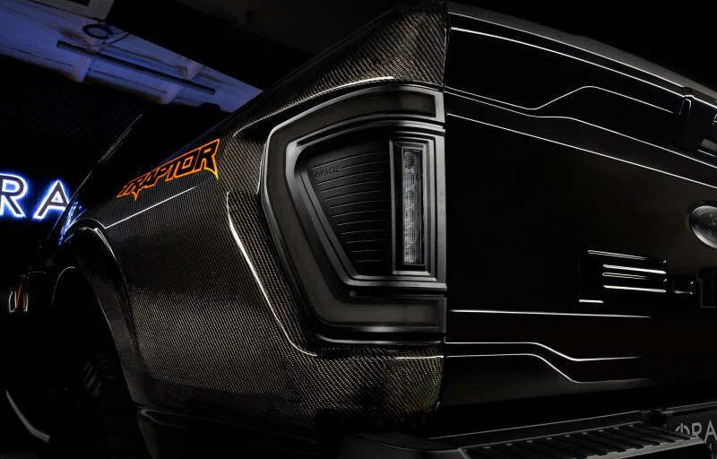 Oracle Lighting 21-24 Ford F-150 (Black Series) Flush Style LED Tail Lights - Image 2