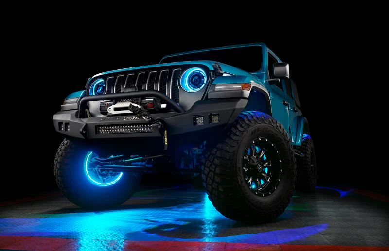 ORACLE Lighting LED Illuminated Wheel Rings - ColorSHIFT RGB+W - Image 8