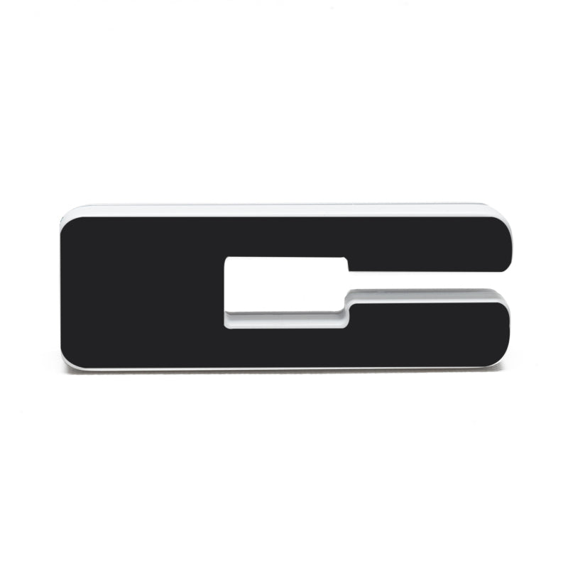 ORACLE Lighting Universal Illuminated LED Letter Badges - Matte Blk Surface Finish - C - Image 7