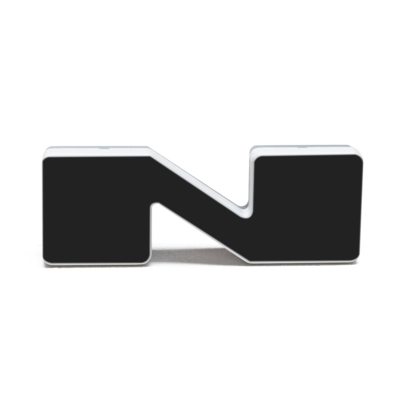 ORACLE Lighting Universal Illuminated LED Letter Badges - Matte Blk Surface Finish - N - Image 7